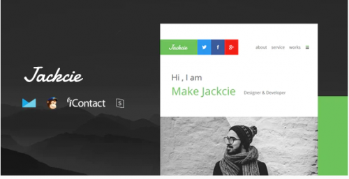 Jackcie Mail – Responsive E-mail Template + Online Access jackcie mail responsive e mail template online access