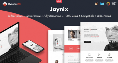 Jaynix – Responsive Email + Online Template Builder jaynix responsive email online template builder