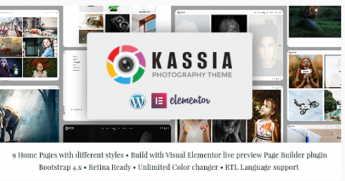 Kassia – Photography WordPress Theme kassia photography wordpress theme