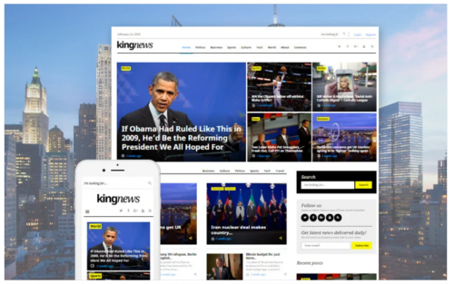KingNews – Magazine News Portal & Blog WordPress Theme kingnews magazine news portal blog wordpress theme