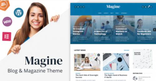 Magine – Business Blog WordPress Theme 1.2.2 magine business blog wordpress theme