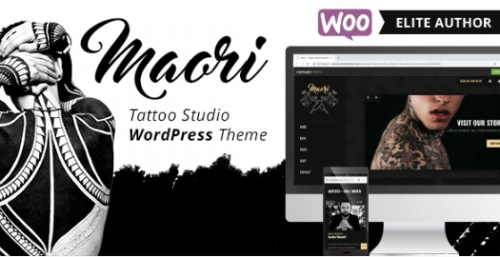 Maori – Tattoo Studio WordPress Theme 1.3 maori tattoo studio wordpress theme