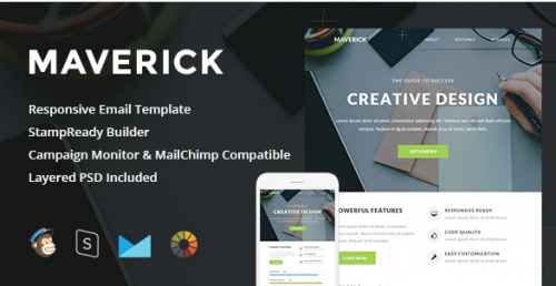 Maverick – Responsive Email + StampReady Builder maverick responsive email stampready builder