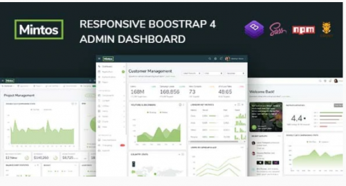Mintos – Responsive Bootstrap 4 Admin Dashboard Template mintos responsive bootstrap admin dashboard template