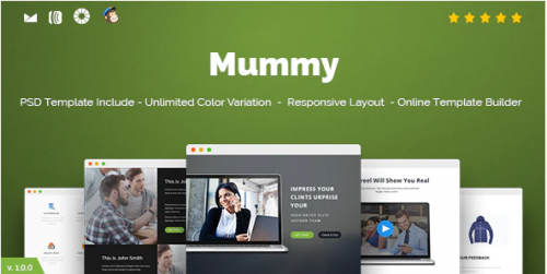 Mummy – Responsive Email + Online Template Builder mummy responsive email online template builder