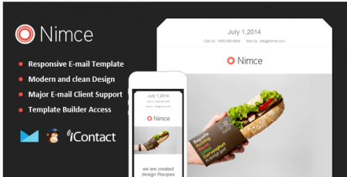 Nimce – Responsive Email + Themebuilder Access nimce responsive email themebuilder access