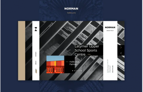 Norman PSD Template norman psd template