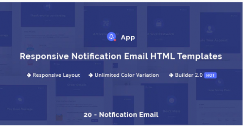 NotificationApp – Responsive Notification Email HTML Templates notificationapp responsive notification email html templates