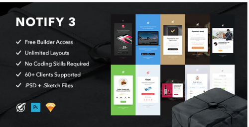 Notify3 – Notification Email + Themebuilder Access notify notification email themebuilder access