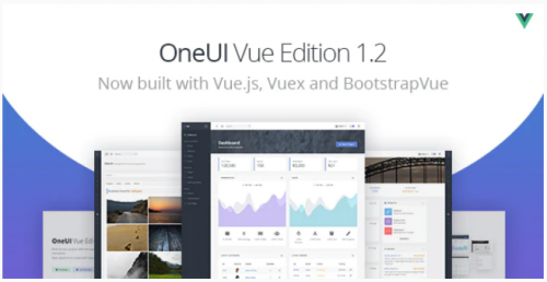 OneUI Vue Edition – Vuejs Admin Dashboard Template oneui vue edition vuejs admin dashboard template