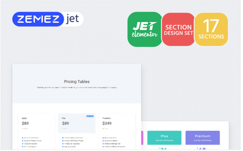 Picex – Pricing Tables Jet Sections Elementor Template picex pricing tables jet sections elementor template