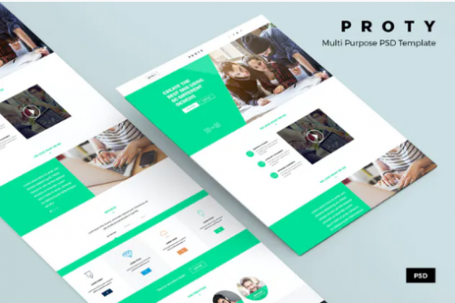 Proty – Multipurpose PSD Website Template proty – multipurpose psd website template