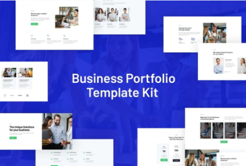 Rhodos – Business Portfolio Elementor Blocks & Template Kit rhodos business portfolio elementor blocks template kit