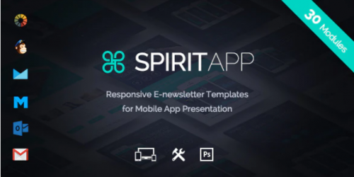 SpiritApp – Multipurpose Mobile App E-Newsletter + Builder Access spiritapp multipurpose mobile app e newsletter builder access