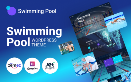 Swimming Pool – Modern Swimming Pool WordPress Theme swimming pool modern swimming pool wordpress theme