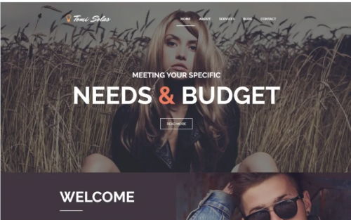 Tomi Solas WordPress Theme tomi solas wordpress theme
