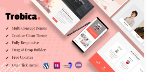 Trobica – Multi Purpose WordPress Theme 1.0.3 trobica multi purpose wordpress theme
