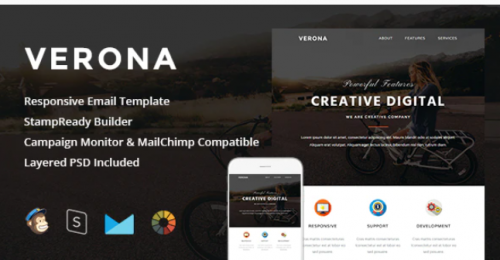 Verona – Responsive Email + StampReady Builder verona responsive email stampready builder