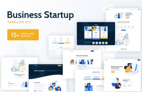 Vixus – Business Startup Template Kit vixus business startup template kit