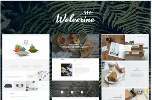 Wolverine – Multipurpose Website PSD Templates wolverine multipurpose website templates