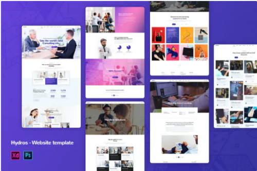 Hydros – Corporate Business Website Templates dfdjy