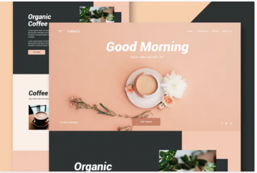 Coffee Shop – Website dfy