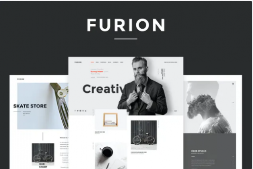 Furion – Creative PSD Template dxfcj