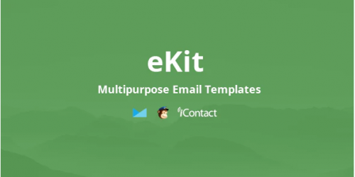eKit Mail 80+ Modules – Unique Multipurpose Responsive Email set + Online Access ekit mail modules unique multipurpose responsive email set online access