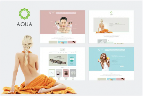 Aqua – Spa & Beauty Website Template fdkyyt