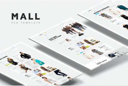 Mall — Multi-Purpose eCommerce PSD Template ftdj