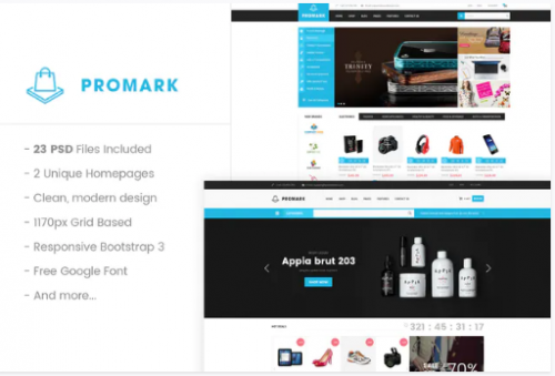 Promark – Multi-Purpose eCommerce PSD Template sfsdyy
