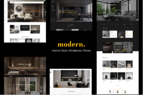 Modern – PSD Ecommerce Template ty