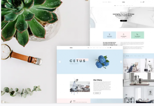 Cetus – Creative Portfolio Psd Template cetus creative portfolio psd template