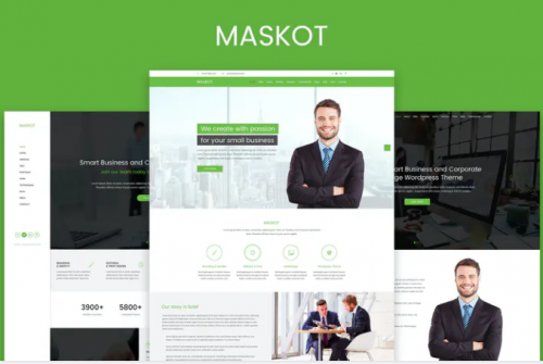 Maskot – Smart Business PSD Template maskot – smart business psd template