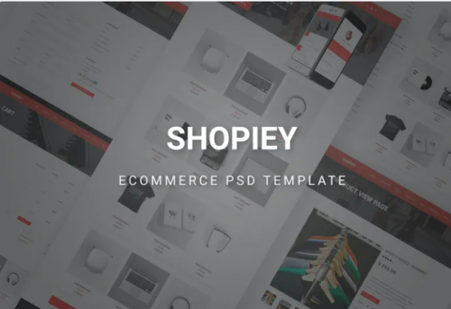 Shopiey – Ecommerce PSD Template shopiey ecommerce psd template