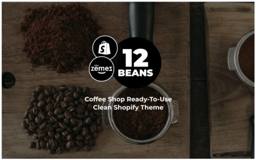 12 Beans – Coffee Shop Ready-To-Use Clean Shopify Theme beans coffee shop ready to use clean shopify theme