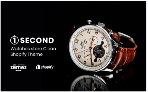 1Second – Watches store eCommerce Clean Shopify Theme second watches store ecommerce clean shopify theme