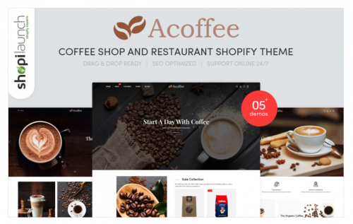 Acoffee – Coffee Shop And Restaurant Shopify Theme acoffee coffee shop and restaurant shopify theme