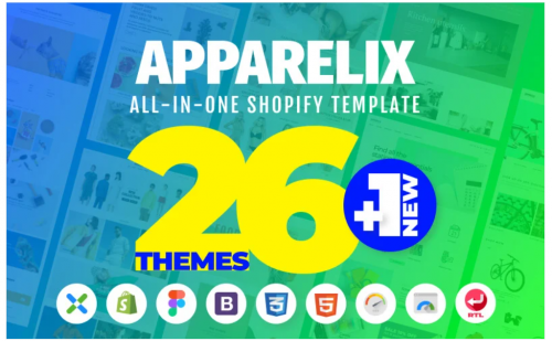Apparelix – Clean Multipurpose Shopify Theme apparelix clean multipurpose shopify theme