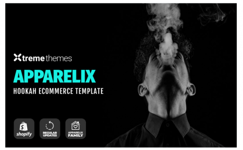 Apparelix Hookah Online eCommerce Template Shopify Theme apparelix hookah online ecommerce template shopify theme