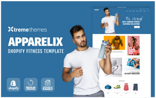 Apparelix Shopify Fitness eCommerce Template Shopify Theme apparelix shopify fitness ecommerce template shopify theme