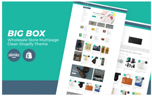 Big Box – Wholesale Store Multipage Clean Shopify Theme big box wholesale store multipage clean shopify theme