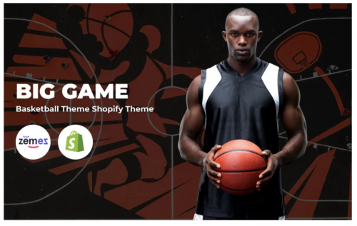 Big Game – Basketball Theme Shopify Theme big game basketball theme shopify theme