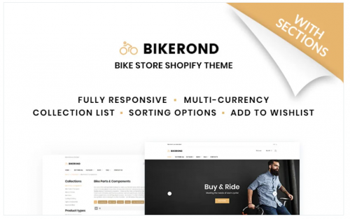 BikeRond – Bike Shop Responsive Shopify Theme bikerond bike shop responsive shopify theme