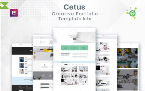 CETUS – Creative Portfolio Elementor Template Kit cetus creative portfolio elementor template kit