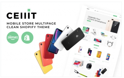 Cellit – Mobile Store Multipage Clean Shopify Theme cellit mobile store multipage clean shopify theme