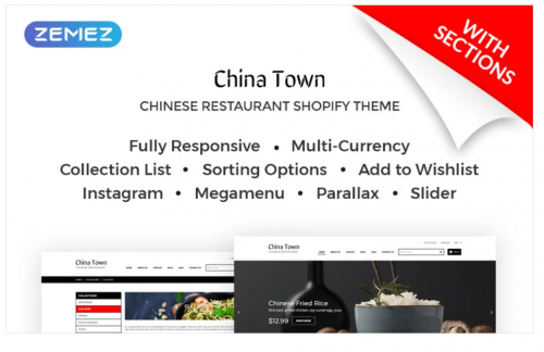 China Town – Sushi Restaraunt Shopify Theme china town sushi restaraunt shopify theme