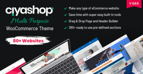 CiyaShop – Responsive Multi-Purpose WooCommerce WordPress Theme 4.9.0 ciyashop responsive multi purpose woocommerce wordpress theme