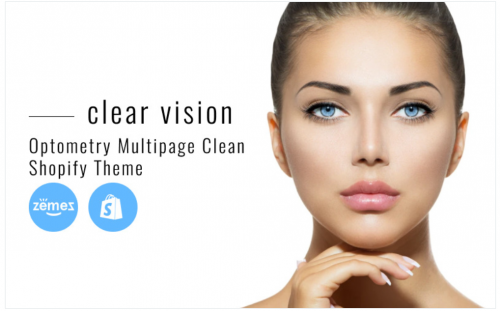 Clear Vision – Optometry Multipage Clean Shopify Theme clear vision optometry multipage clean shopify theme