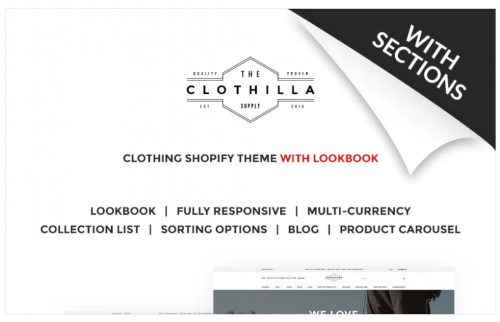 Clothilla – Clothing Store Shopify Theme clothilla clothing store shopify theme